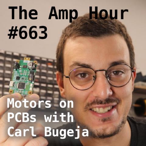 Motors on PCBs  with Carl Bugeja cover art